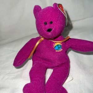 TY vintage McDonalds Teenie Beanie Millennium Bear